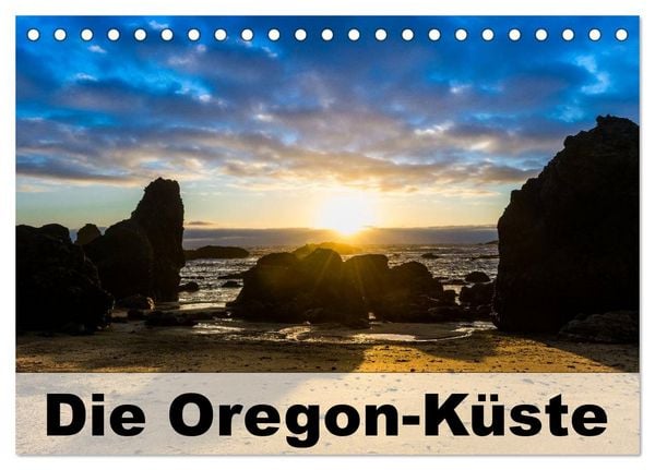 Produktbild: Die Oregon-K&uuml;ste (Tischkalender 2026 DIN A5 quer), CALVENDO Monatskalender