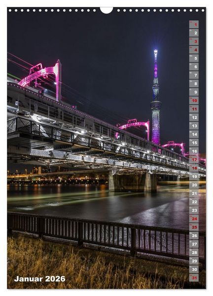 Produktbild: DER ZAUBER JAPANS Faszinierende Impressionen (Wandkalender 2026 DIN A3 hoch), CALVENDO Monatskalender