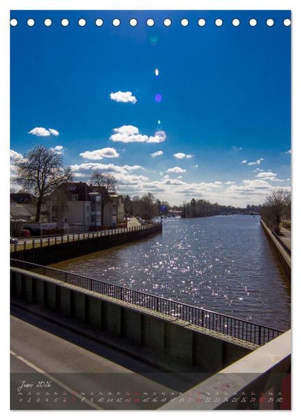 Produktbild: Oldenburg am Wasser (Tischkalender 2026 DIN A5 hoch), CALVENDO Monatskalender