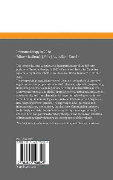 Produktbild: Immunotherapy in 2020