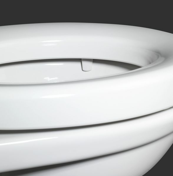 Produktbild: WC Sitz Mod. Secura Comfort, mit 5 cm Sitzerh&ouml;hung, belastbar bis 200 kg