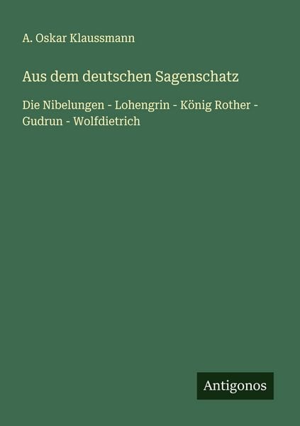 Produktbild: Aus dem deutschen Sagenschatz