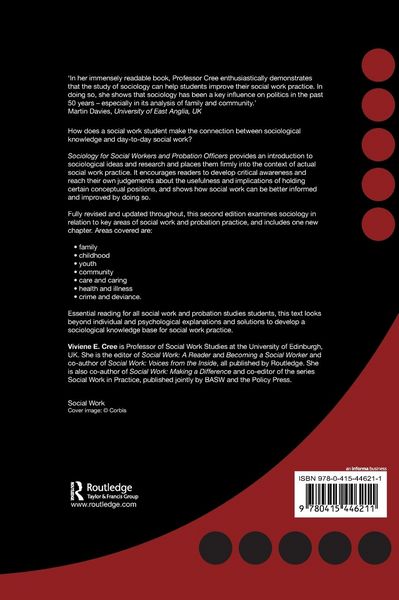 Produktbild: Sociology for Social Workers and Probation Officers