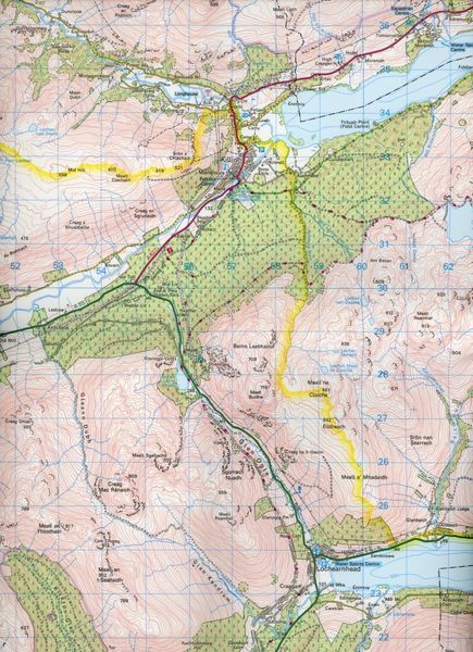 Produktbild: Loch Tay & Glen Dochart 1 : 50 000