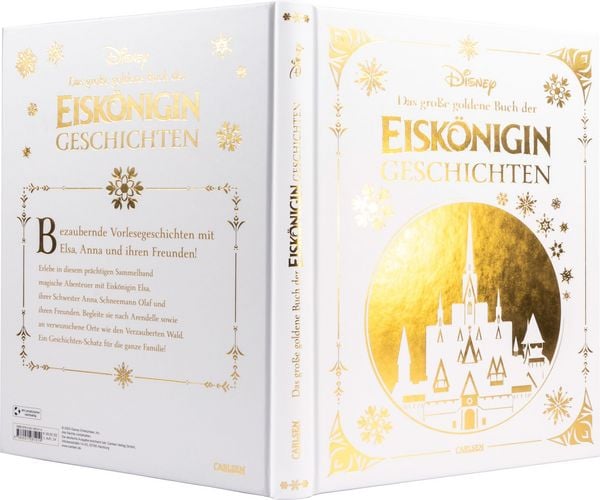 Produktbild: Disney: Das gro&szlig;e goldene Buch der Eisk&ouml;nigin-Geschichten