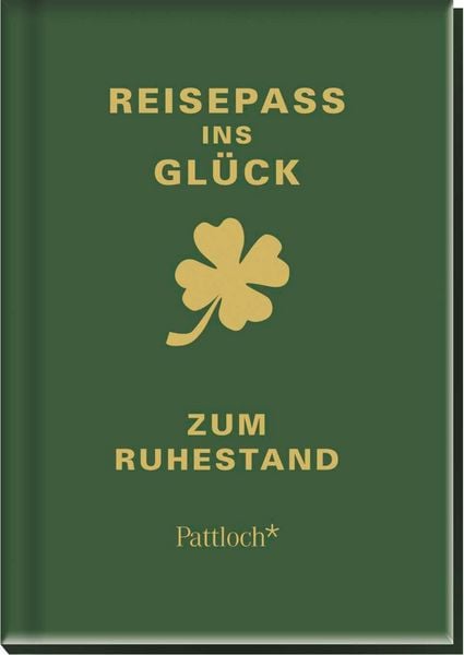 Produktbild: Reisepass ins Gl&uuml;ck - Zum Ruhestand