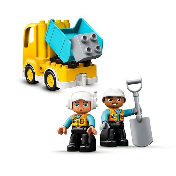 Produktbild: LEGO DUPLO Bagger und Laster, Montessori Spielzeug ab 2 Jahren 10931