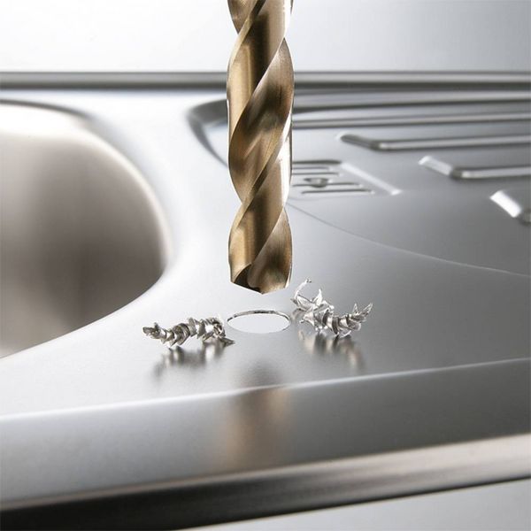 Produktbild: Kwb 421600 HSS-Co Metall-Spiralbohrer-Set 13teilig M35 DIN 338 Zylinderschaft 1St.
