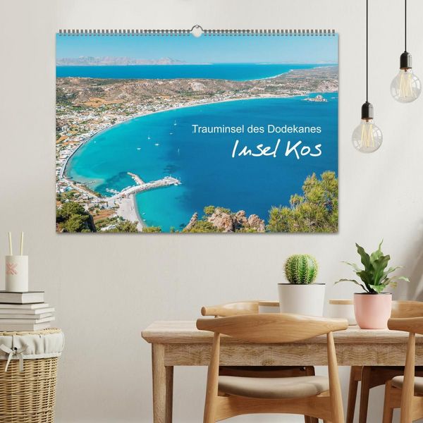 Produktbild: Insel Kos - Trauminsel des Dodekanes (Wandkalender 2027 DIN A2 quer), CALVENDO Monatskalender