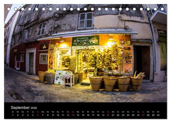 Produktbild: Korfu - Kerkira (Tischkalender 2026 DIN A5 quer), CALVENDO Monatskalender