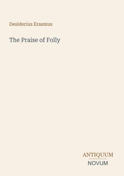Produktbild: The Praise of Folly