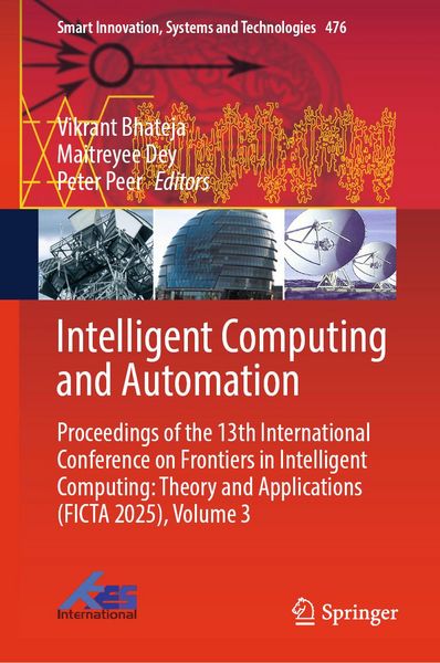 Produktbild: Intelligent Computing and Automation