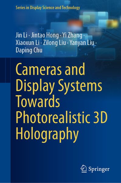 Produktbild: Cameras and Display Systems Towards Photorealistic 3D Holography