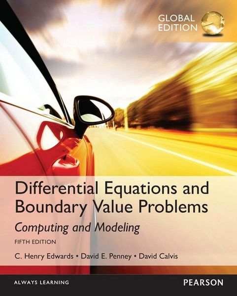 Produktbild: Differential Equations and Boundary Value Problems: Computing and Modeling, Global Edition