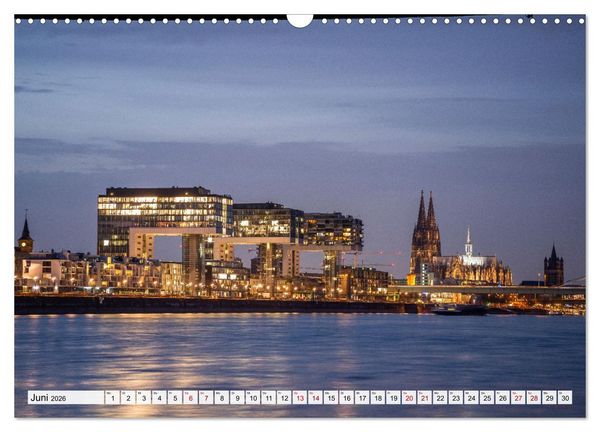 Produktbild: Cologne - K&ouml;ln (Wandkalender 2026 DIN A3 quer), CALVENDO Monatskalender