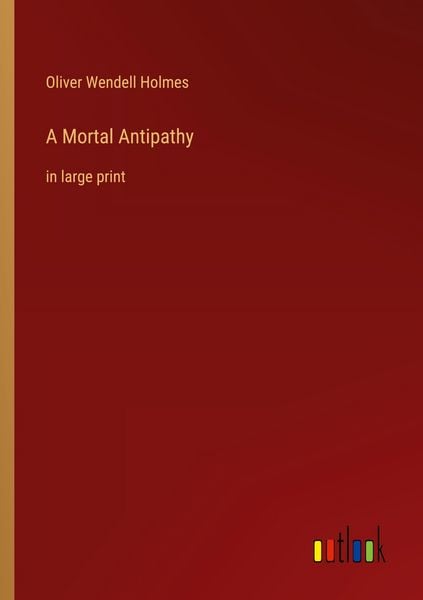 Produktbild: A Mortal Antipathy