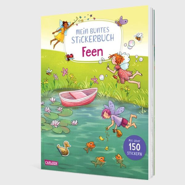 Produktbild: Mein buntes Stickerbuch: Feen