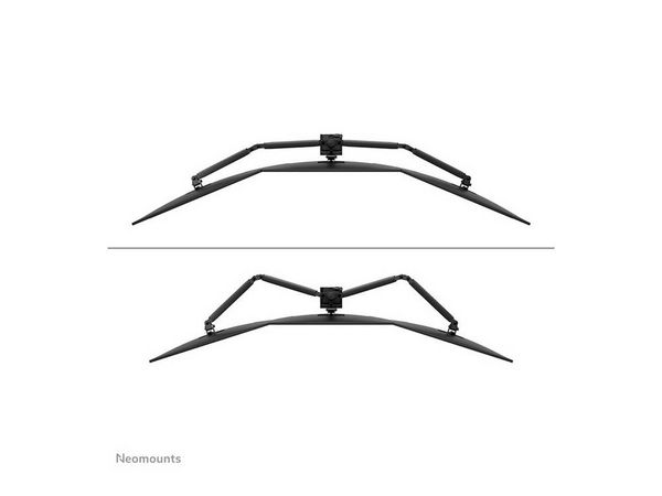 Produktbild: Neomounts DS60-600BL3 Monitor-Standfu&szlig; 3 Display(s) 25,4 cm (10") - 68,6 cm (27") Schwarz H&ouml;henverstellbar, Neigbar, Schwenkbar, Stand