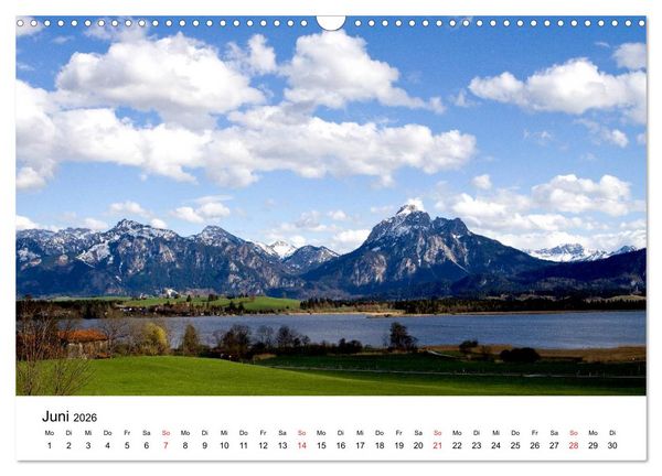 Produktbild: Hopfensee - Riviera des Allg&auml;us (Wandkalender 2026 DIN A3 quer), CALVENDO Monatskalender
