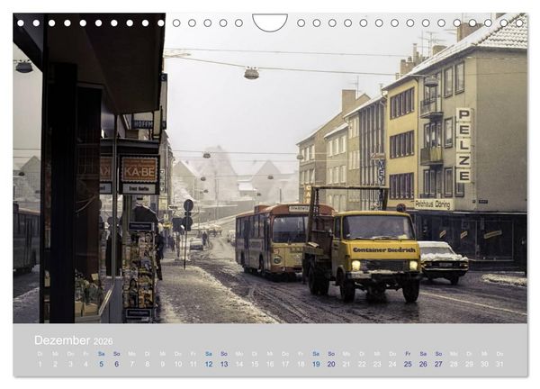 Produktbild: Hildesheim - damals ... (Wandkalender 2026 DIN A4 quer), CALVENDO Monatskalender