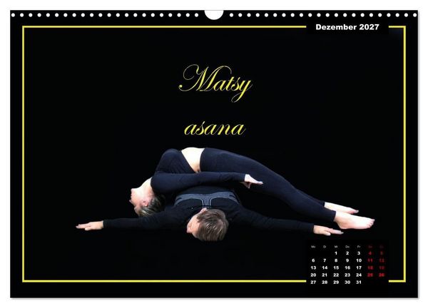 Produktbild: Yoga - Asana (Wandkalender 2027 DIN A3 quer), CALVENDO Monatskalender