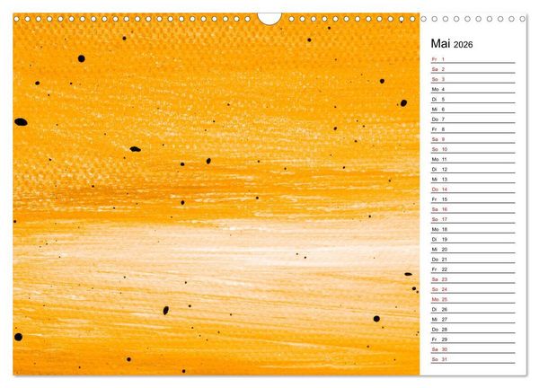 Produktbild: Mein bunter DIY-Bastelkalender (Wandkalender 2026 DIN A3 quer), CALVENDO Monatskalender