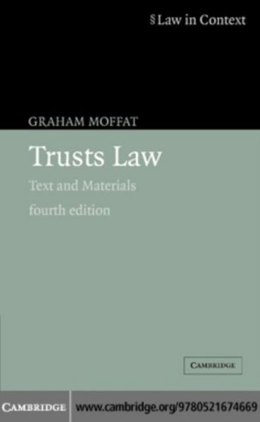 Produktbild: Trusts Law