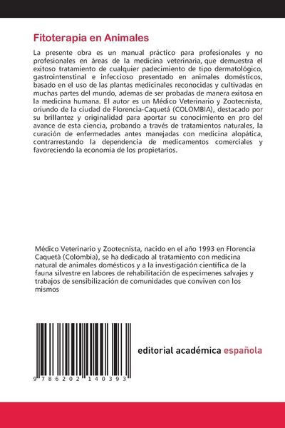 Produktbild: Fitoterapia en Animales