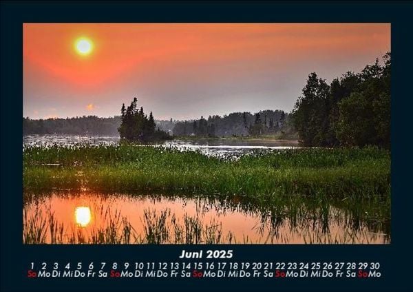 Produktbild: Die Seen der Erde 2025 Fotokalender DIN A5