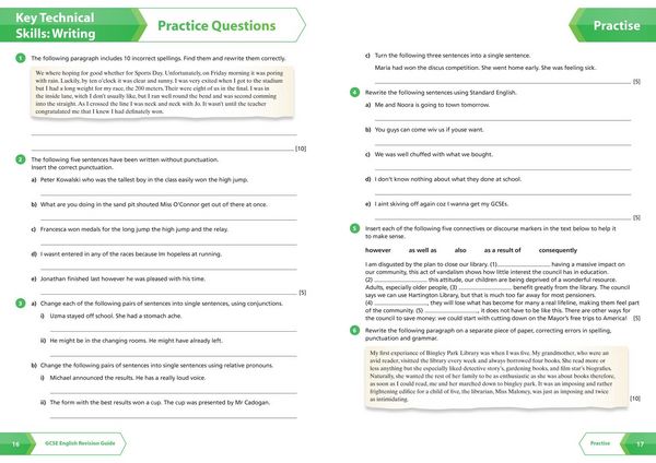 Produktbild: AQA GCSE 9-1 English Language and Literature Complete Revision & Practice