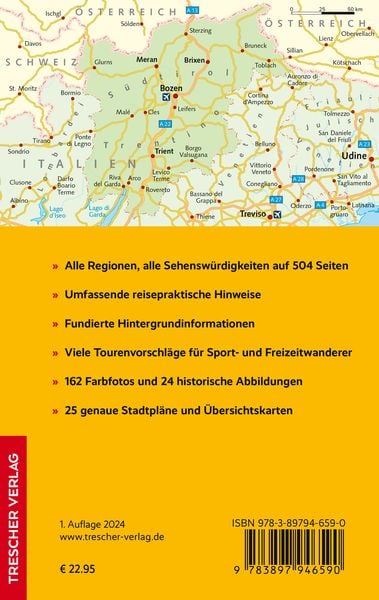 TRESCHER Reiseführer Südtirol und Trentino