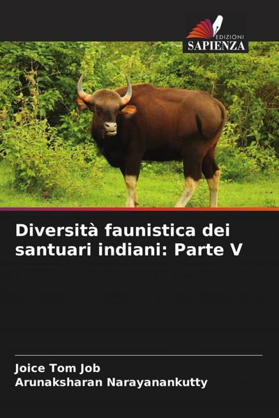Produktbild: Diversit&agrave; faunistica dei santuari indiani: Parte V