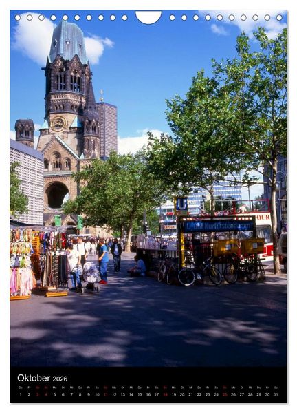 Produktbild: Weltstadt Berlin (Wandkalender 2026 DIN A4 hoch), CALVENDO Monatskalender