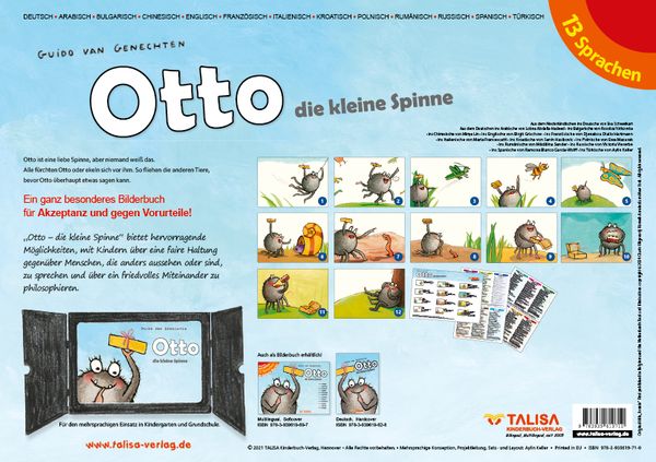 Produktbild: Otto - die kleine Spinne, Bildkartenversion