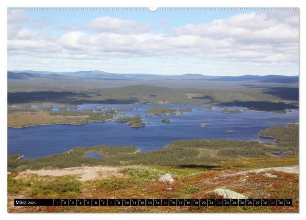 Produktbild: Sommer in Schwedens Lappland (Wandkalender 2026 DIN A2 quer), CALVENDO Monatskalender