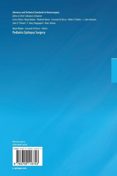 Produktbild: Pediatric Epilepsy Surgery