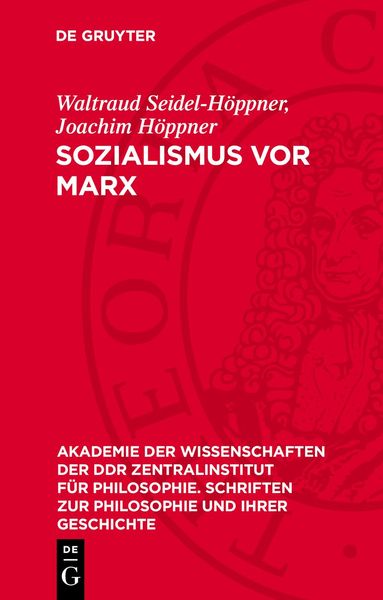 Produktbild: Sozialismus vor Marx