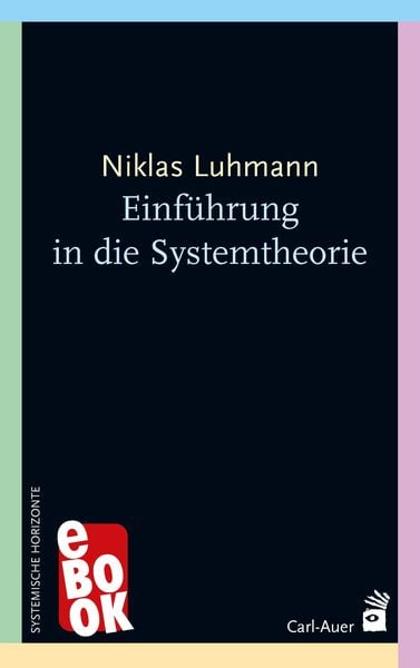 Produktbild: Einf&uuml;hrung in die Systemtheorie