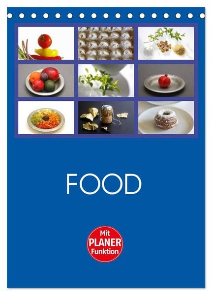 Produktbild: Food (Tischkalender 2026 DIN A5 hoch), CALVENDO Monatskalender