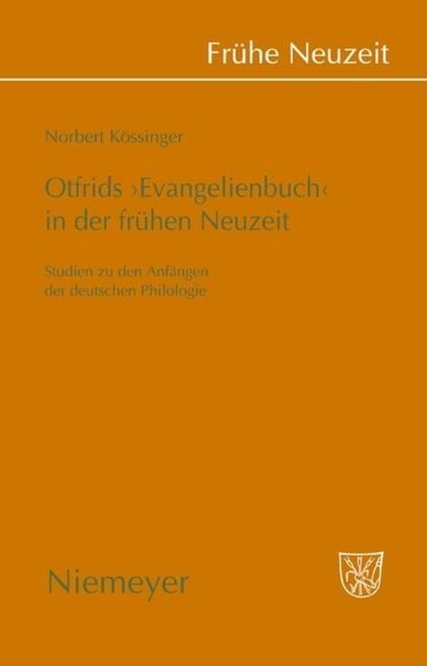 Produktbild: Otfrids 'Evangelienbuch' in der Fr&uuml;hen Neuzeit