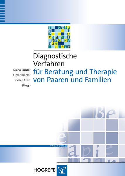 Produktbild: Diagnostische Verfahren f&uuml;r Beratung und Therapie von Paaren und Familien