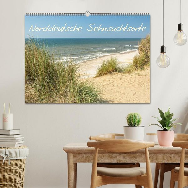 Produktbild: Sehnsuchtsorte in Norddeutschland (Wandkalender 2026 DIN A2 quer), CALVENDO Monatskalender