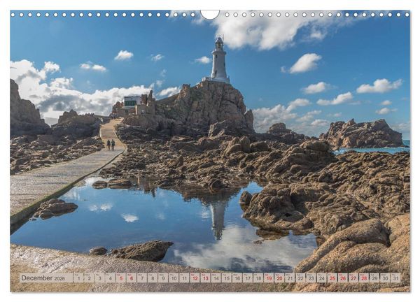 Produktbild: JERSEY THE CHANNEL ISLAND (Wall Calendar 2026 DIN A3 landscape), CALVENDO 12 Month Wall Calendar