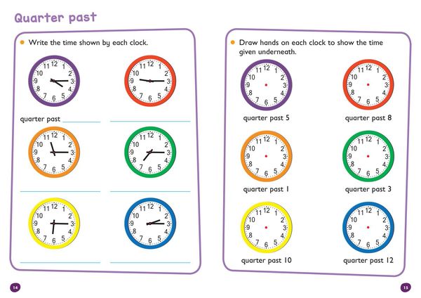 Produktbild: Telling the Time Wipe Clean Activity Book