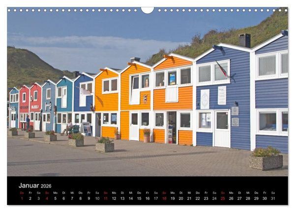 Produktbild: Helgoland - idyllische Nordseeinsel (Wandkalender 2026 DIN A3 quer), CALVENDO Monatskalender