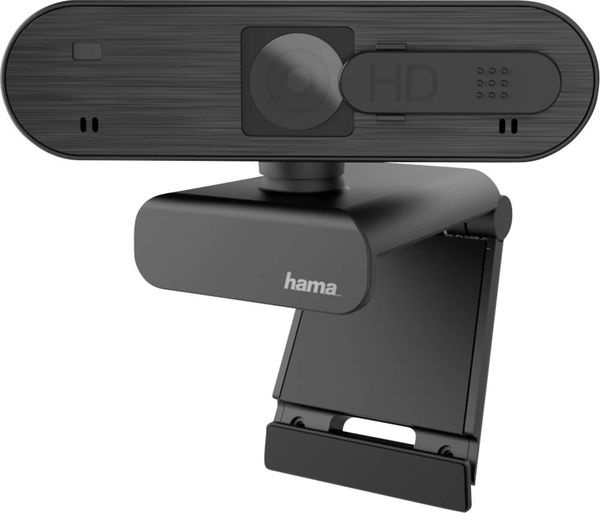 Hama C-600 Pro Full HD-Webcam 1920 x 1080 Pixel Klemm-Halterung