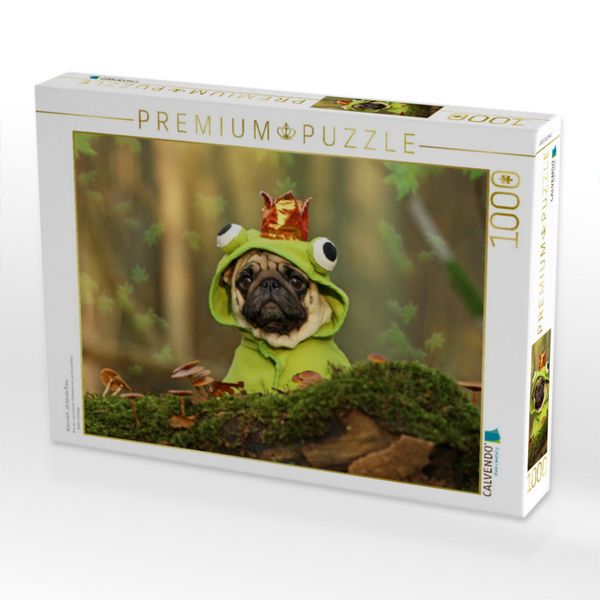 Produktbild: CALVENDO Puzzle K&uuml;ss mich....ich bin ein Prinz | 1000 Teile Lege-Gr&ouml;&szlig;e 64x48cm Foto-Puzzle f&uuml;r gl&uuml;ckliche Stunden