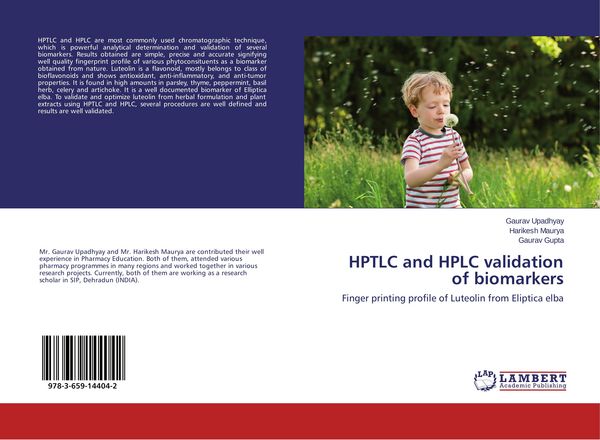Produktbild: HPTLC and HPLC validation of biomarkers