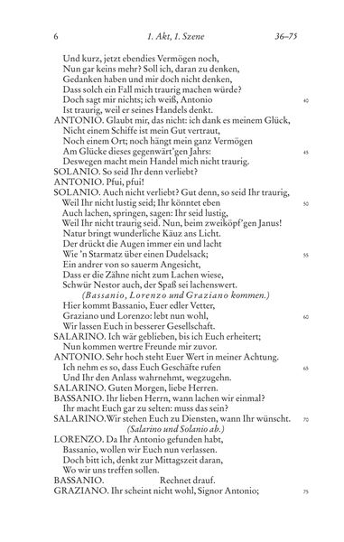 Shakespeare: Kaufmann von Venedig