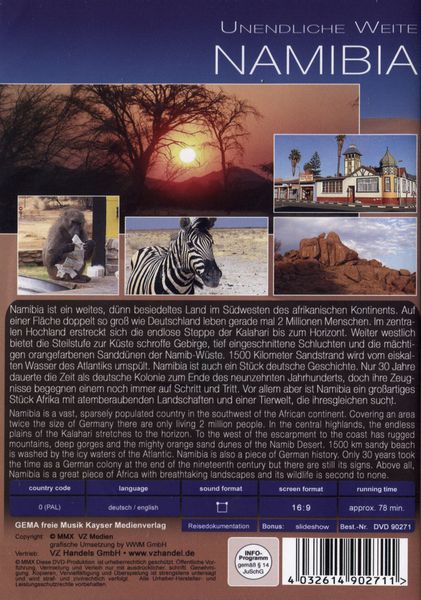 Produktbild: Insider - Afrika: Namibia - Unendliche Weite